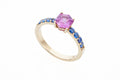 Hexagon Sapphire Ring